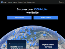 Tablet Screenshot of mymun.net